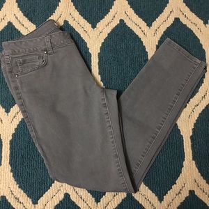 CABI 326 Gray Bree Skinny Jeans